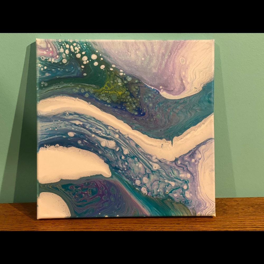 Acrylic Pour Painting /Fluid Art
